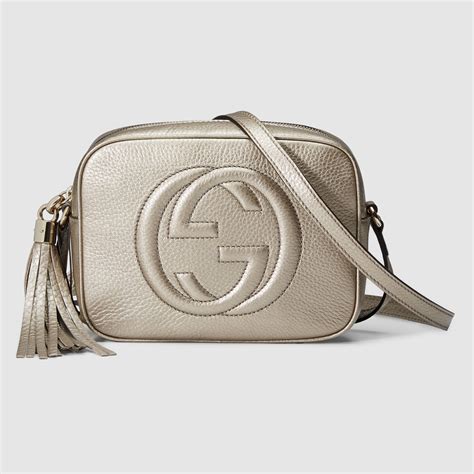 gucci gold bag disco|cheapest Gucci soho bag.